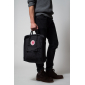 Чёрный тканевый рюкзак Fjallraven Kanken Classic Bag Black