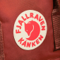 Бордовый тканевый рюкзак Fjallraven Kanken Classic Bag Deep Red