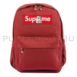 Красный тканевый рюкзак Backpack Red RipnDip Supreme