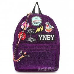 Фиолетовый тканевый рюкзак Backpack YNBY Nikki Violet
