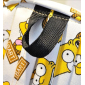 Светло-бежевый тканевый рюкзак Bart Simpson Backpack Beige