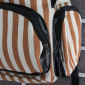 Коричневый полосатый рюкзак Love Camier Backpack Zebra Brown