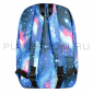 Синий рюкзак с космическим принтом Backpack Galaxy Blue 2017