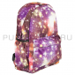 Фиолетовый рюкзак с космическим принтом Backpack Galaxy Violet 2017