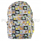 Серый тканевый рюкзак "Покемоны" Pokemon Backpack Gray