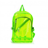 Салатовый силиконовый прозрачный рюкзак Volt Transparent Silicone Backpack