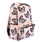 Розовый городской рюкзак котятами Pink Cat Face Backpack