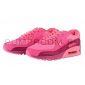 Розовые кроссовки Nike Wmns Air Max 90 Premium Fireberry Pink Pow