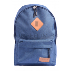 Синий городской рюкзак Canvas Navy Blue Backpack Lijiebao