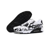 Черно/белые женские кроссовки Nike Air Max 90 Military Black White