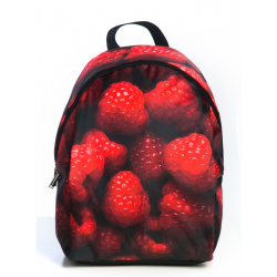 Красный городской рюкзак 'Малина'  Red Raspberries Backpack SL