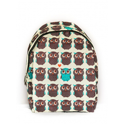 Городской рюкзак с совами Brown Owl Backpack SL