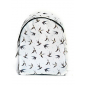 Белый городской рюкзак с колибри Colibri White Backpack SL