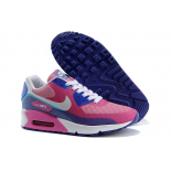Сине-розовые женские кроссовки Nike Air Max 90 Hyperfuse Pink/Blue