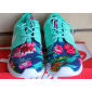 Мятные женские кроссовки Nike Roshe Mint Flower Limited